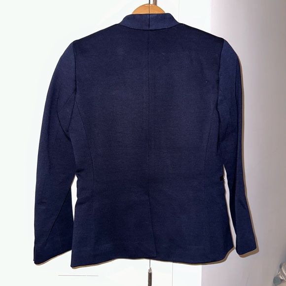 J. Crew navy blazer, size 2 - Picture 2 of 3